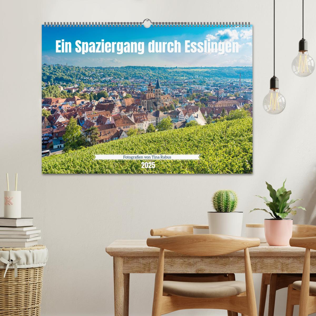 Bild: 9783383865336 | Ein Spaziergang durch Esslingen (Wandkalender 2025 DIN A2 quer),...