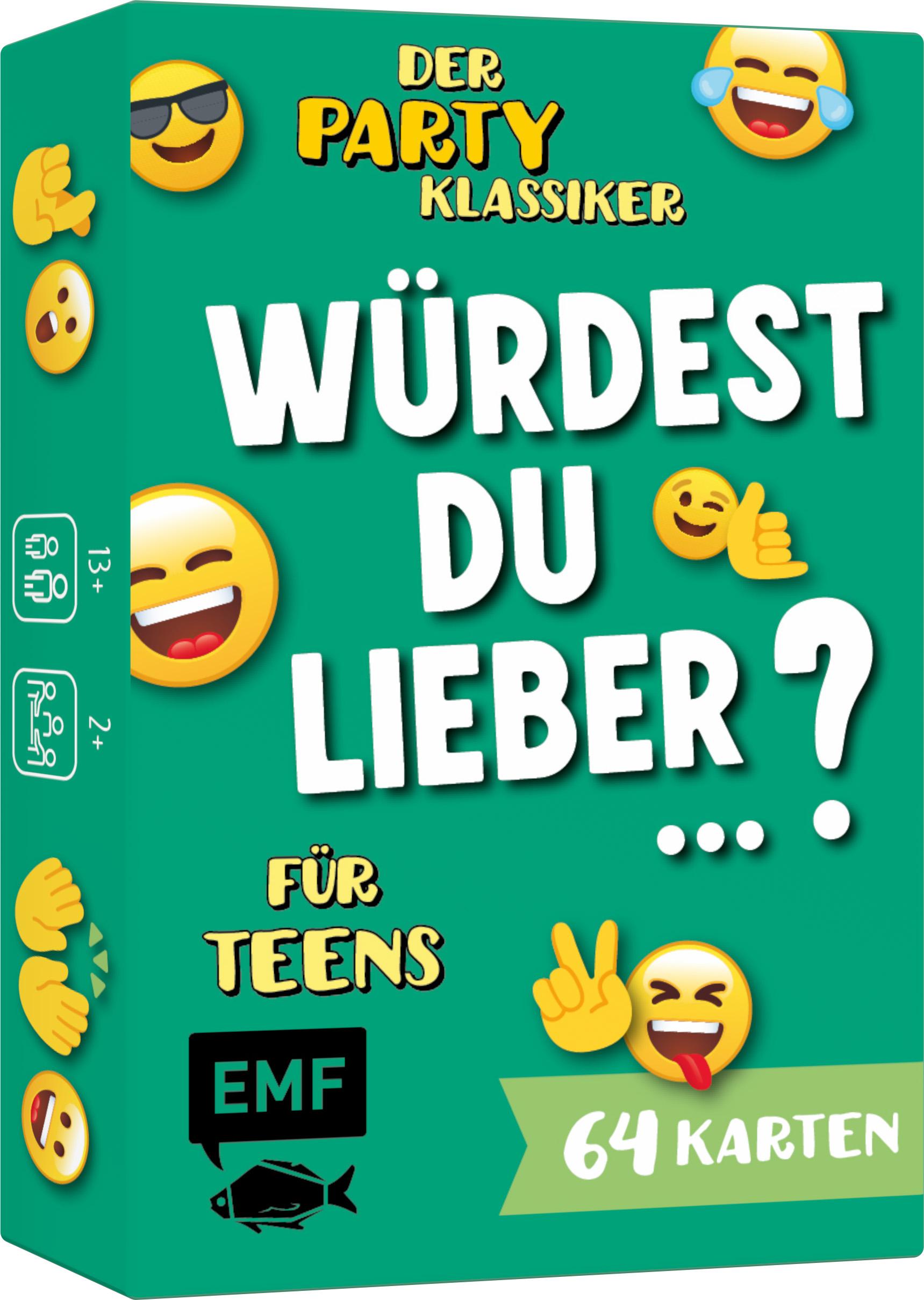 Cover: 4260478342743 | Kartenspiel: Würdest du lieber ...? Für Teens | Spiel | 64 S. | 2024