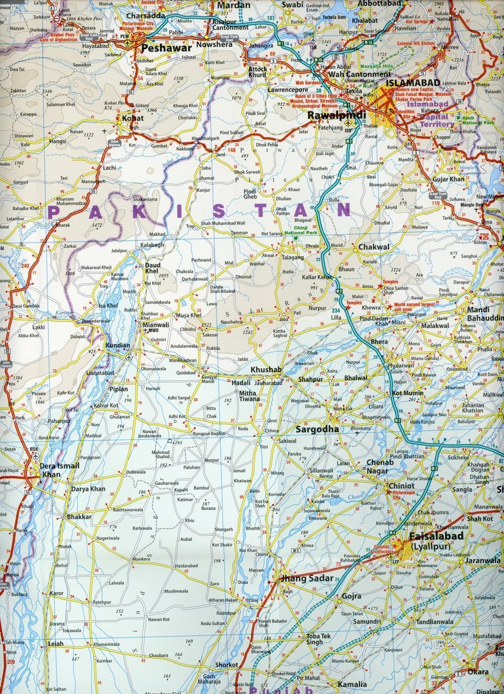 Bild: 9783831774241 | Reise Know-How Landkarte Pakistan (1:1.300.000) | Rump | (Land-)Karte