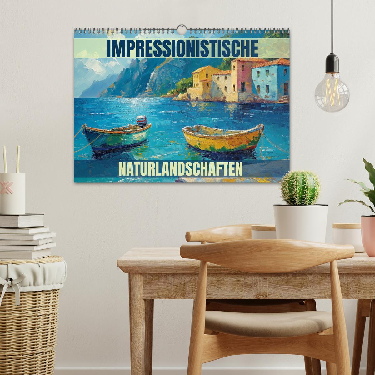 Bild: 9783435744756 | Impressionistische Naturlandschaften (Wandkalender 2025 DIN A3...