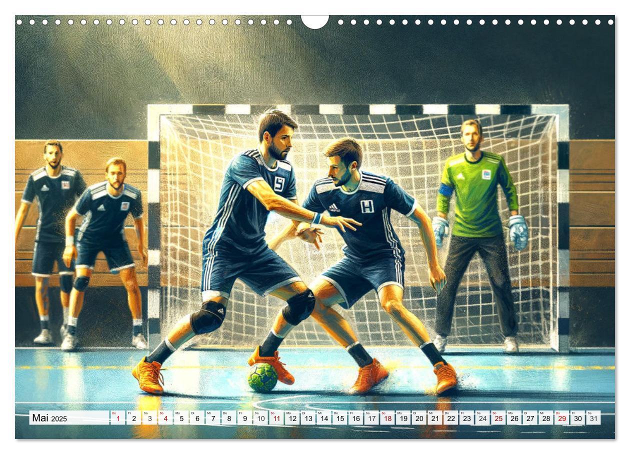 Bild: 9783383775093 | Handball Impressionismus, Künstlerische Handballaktionen im...