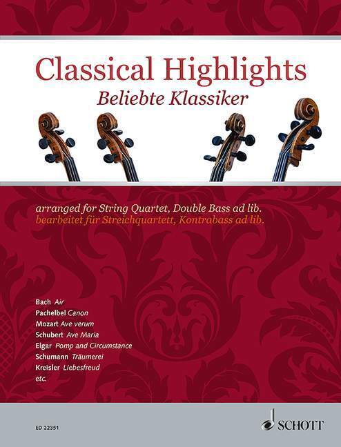 Cover: 9783795709754 | Classical Highlights | Buch | 204 S. | Deutsch | 2016 | Schott Music