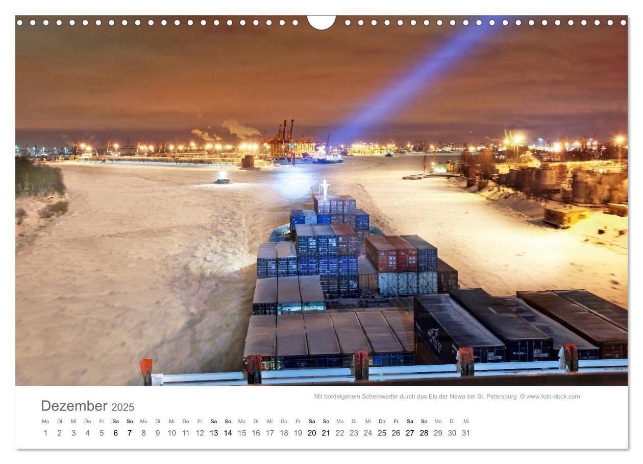 Bild: 9783435313129 | Faszination Schifffahrt - Schiffspassagen (Wandkalender 2025 DIN A3...