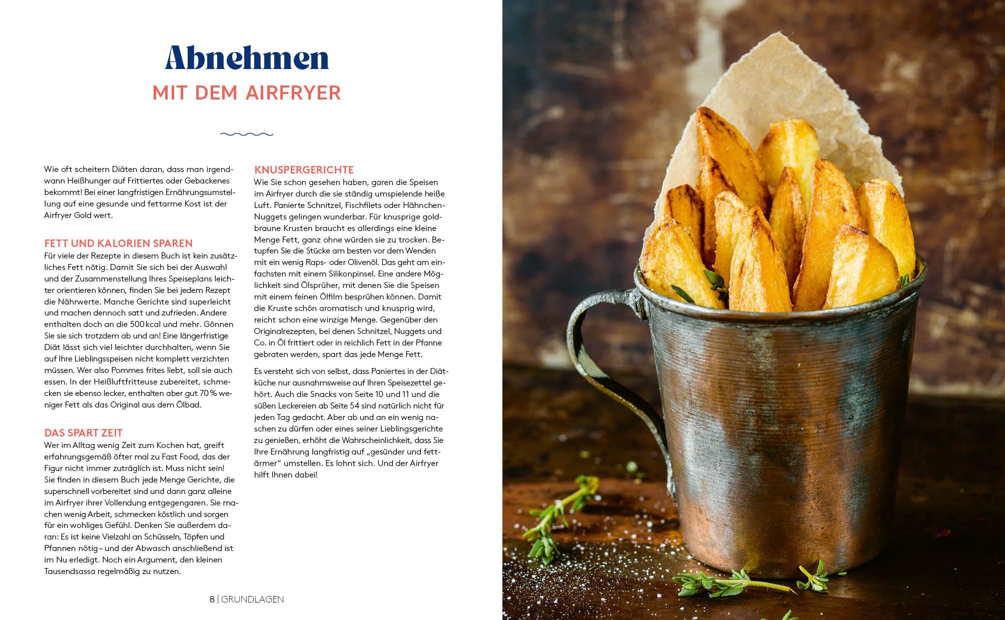 Bild: 9783745928181 | Abnehmen mit dem Airfryer - 30 Rezepte für die Heißluftfritteuse