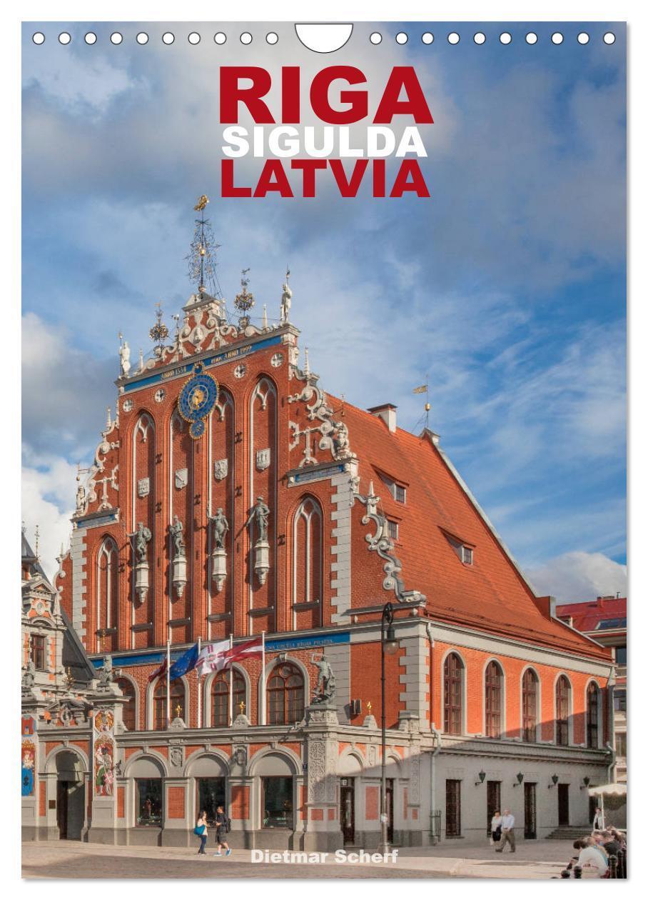 Cover: 9781325876495 | Riga Sigulda Latvia (Wall Calendar 2024 DIN A4 portrait), CALVENDO...