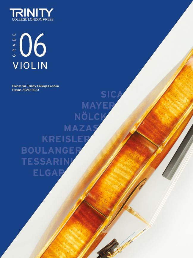 Cover: 9780857368270 | Violin 2020-2023 Grade 6 | Trinity College London | London | Broschüre