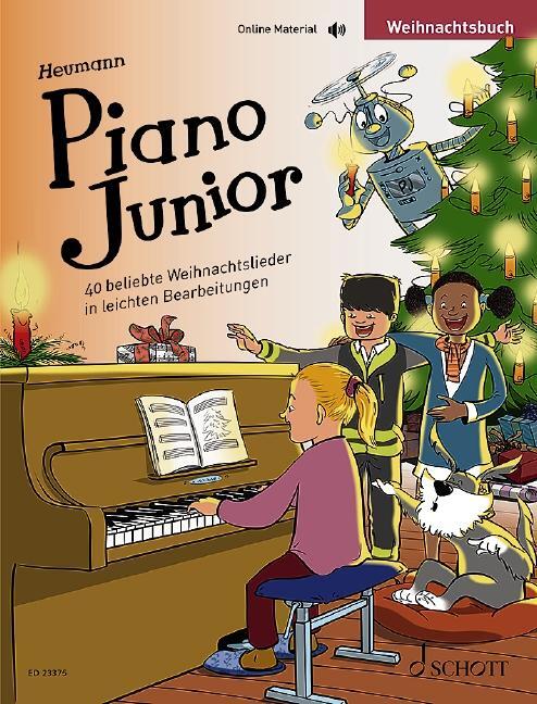 Cover: 9783795724887 | Piano Junior: Weihnachtsbuch | 40 beliebte Weihnachtslieder. Klavier.