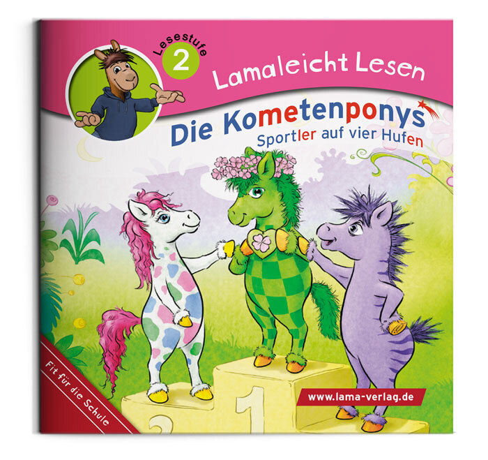 Cover: 9783867518239 | Lamaleicht Lesen Die Kometenponys | Sportler auf vier Hufen | Neumann