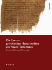 Cover: 9783412222154 | Die ältesten griechischen Handschriften des Neuen Testaments | Jaros