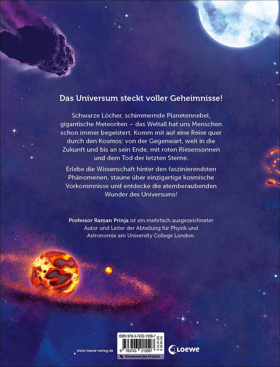 Rückseite: 9783743215597 | Wunder am Sternenhimmel | Raman Prinja | Buch | 128 S. | Deutsch