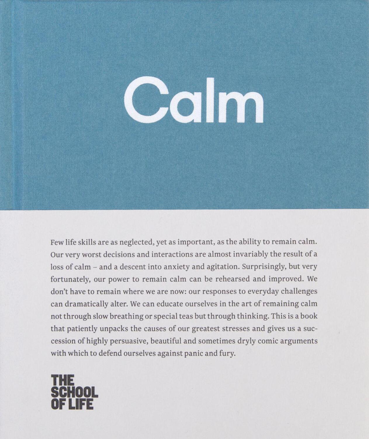 Cover: 9780993538728 | Calm | Buch | 136 S. | Englisch | 2016 | The School of Life