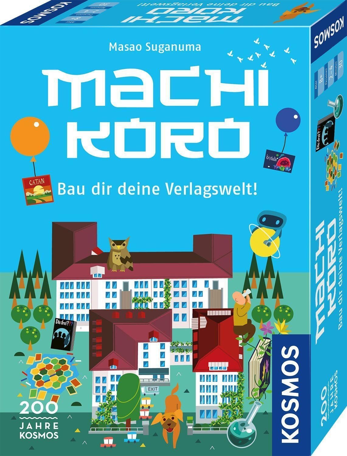 Cover: 4002051682378 | Machi Koro - Bau dir deine Verlagswelt! | Spiel | Brettspiel | Deutsch