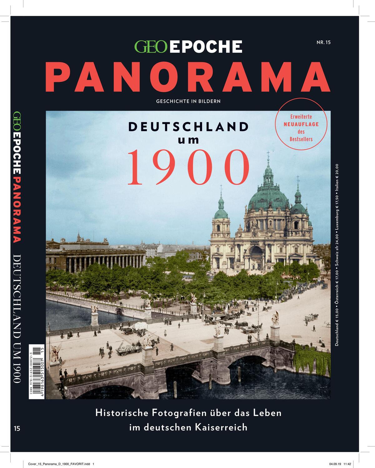 Cover: 9783652008723 | GEO Epoche PANORAMA 15/2019 - Deutschland um 1900 | Michael Schaper