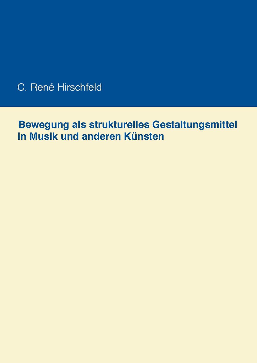 Cover: 9783744854542 | Bewegung als strukturelles Gestaltungsmittel in Musik und anderen...