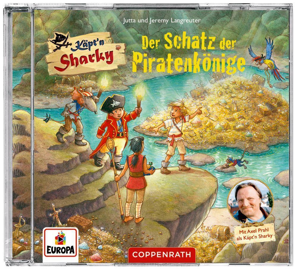 Cover: 4050003725420 | CD Hörspiel: Käpt'n Sharky - Der Schatz der Piratenkönige | Audio-CD