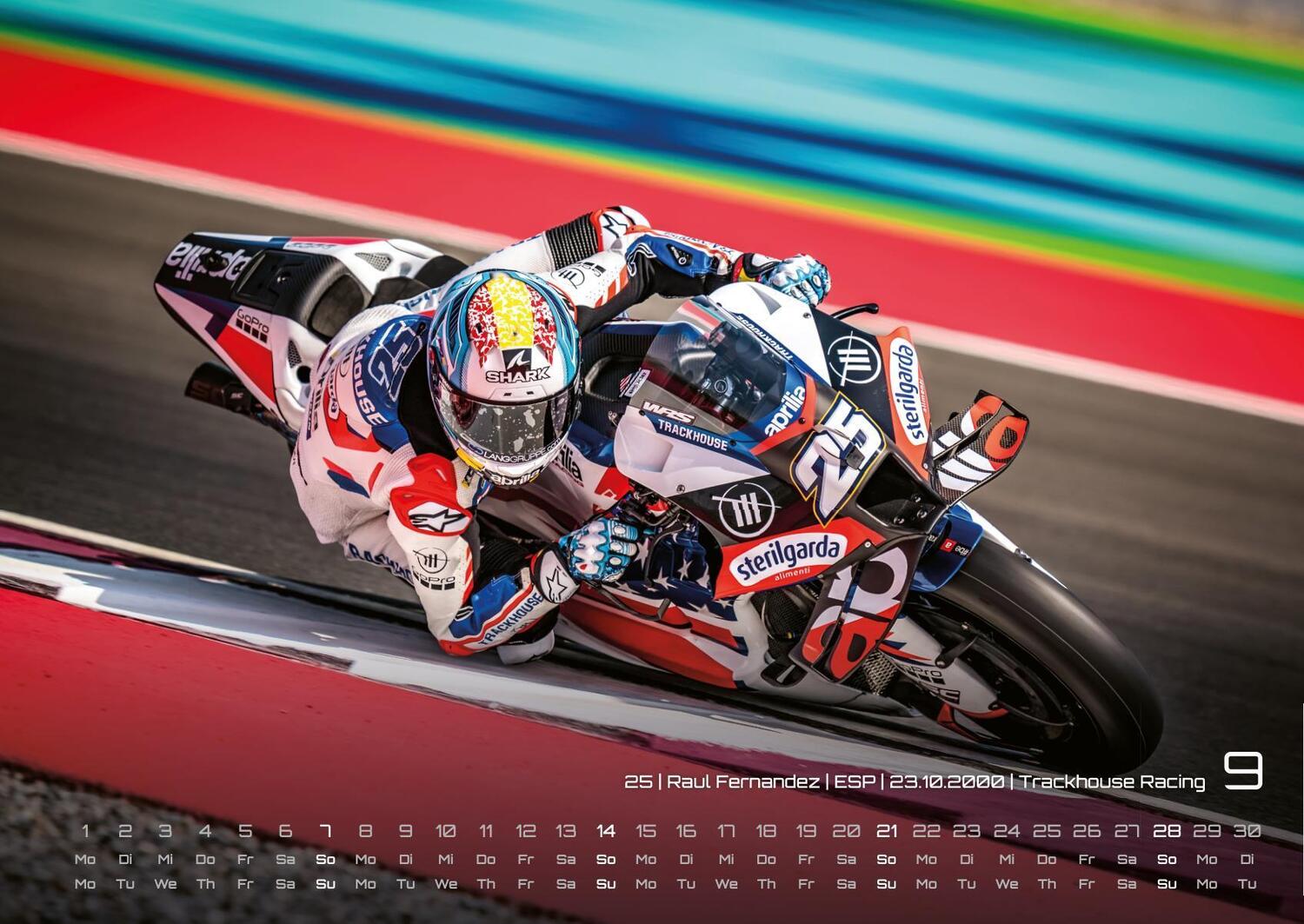 Bild: 9783986734022 | Motorrad Grand Prix 2025 - Kalender MotoGP DIN A2 | GP-Fever. de