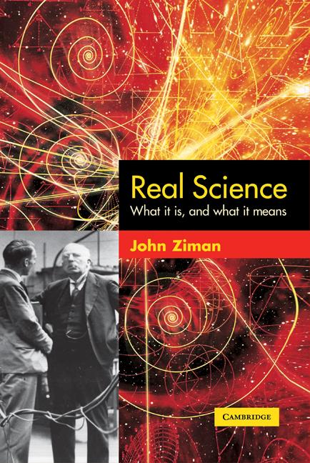 Cover: 9780521772297 | Real Science | What It Is and What It Means | J. M. Ziman (u. a.)