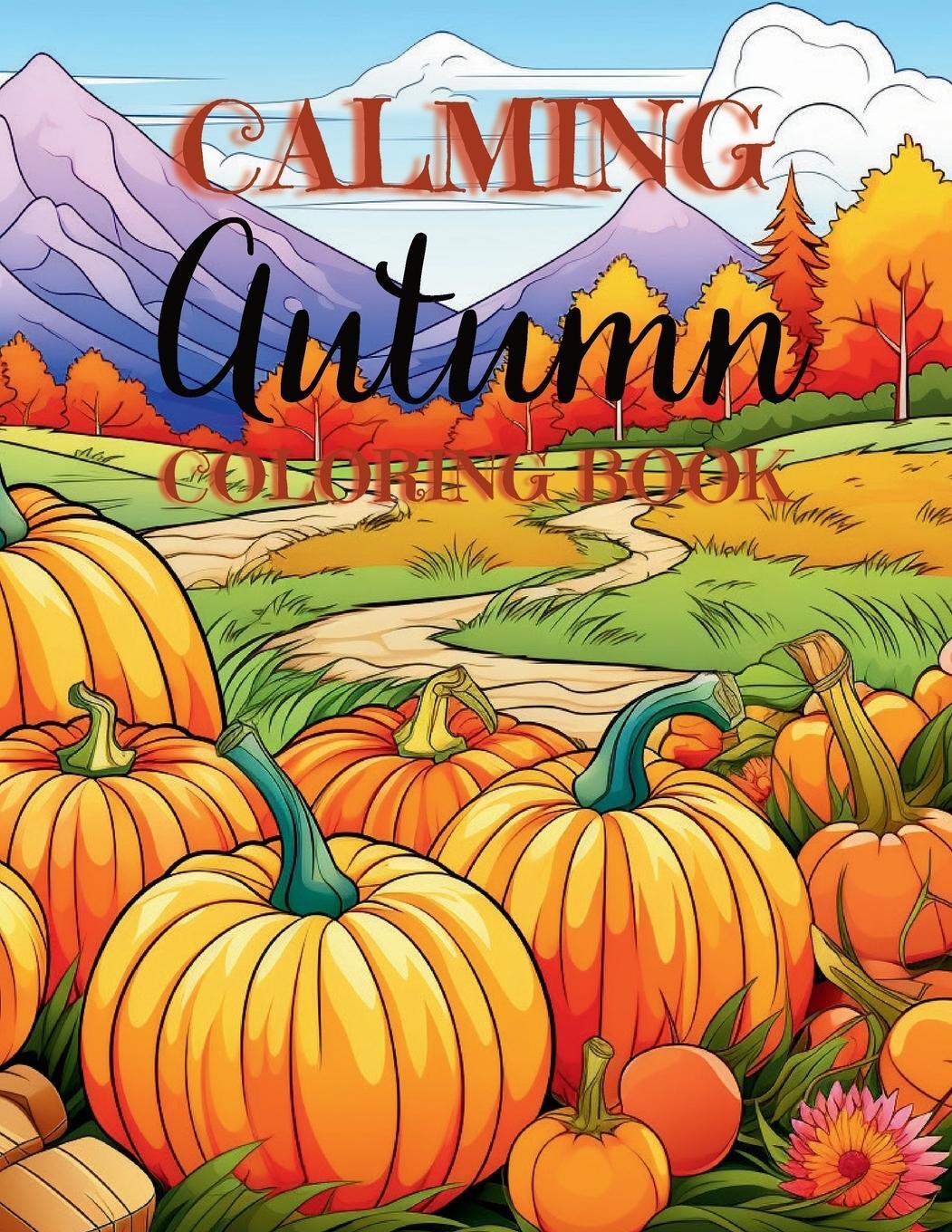 Cover: 9781923108080 | Calming Autumn Coloring Book | Upgraded Books | Taschenbuch | Englisch