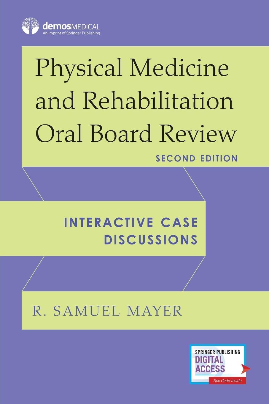 Cover: 9780826177513 | Physical Medicine and Rehabilitation Oral Board Review | Mayer | Buch