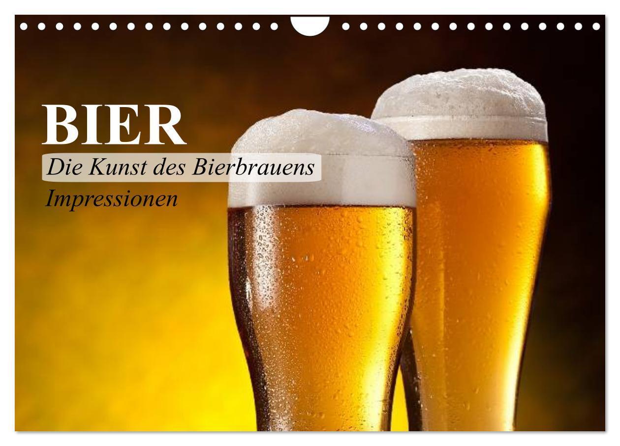 Cover: 9783383297298 | Bier. Die Kunst des Bierbrauens. Impressionen (Wandkalender 2024...