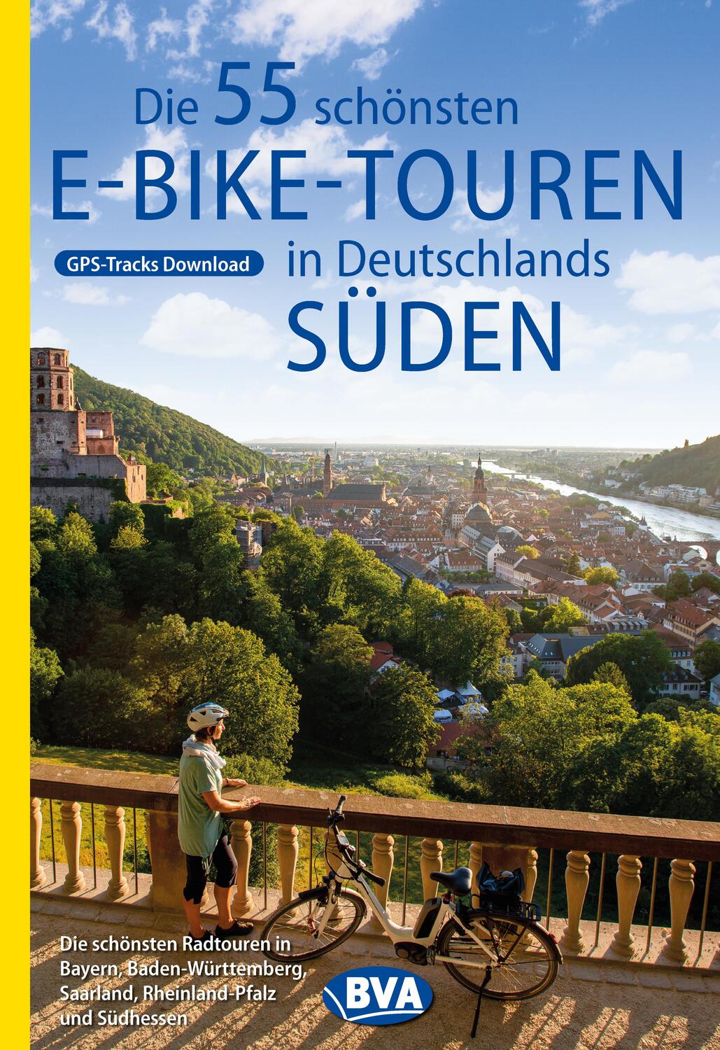 Cover: 9783870739799 | Die 55 schönsten E-Bike Touren in Deutschlands Süden | Kockskämper