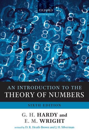 Cover: 9780199219865 | An Introduction to the Theory of Numbers | Godfrey H. Hardy (u. a.)