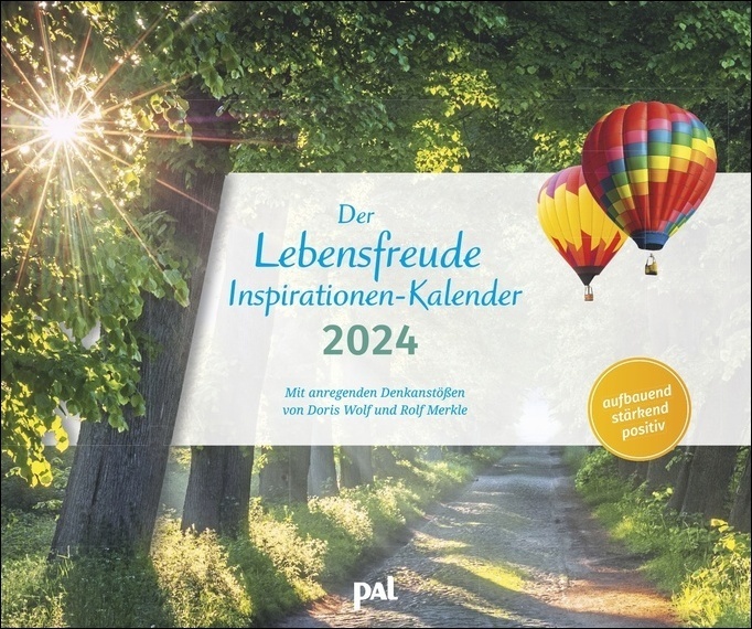 Cover: 9783840196027 | PAL-Lebensfreude-Inspirationen-Kalender 2024: Wandkalender zum...