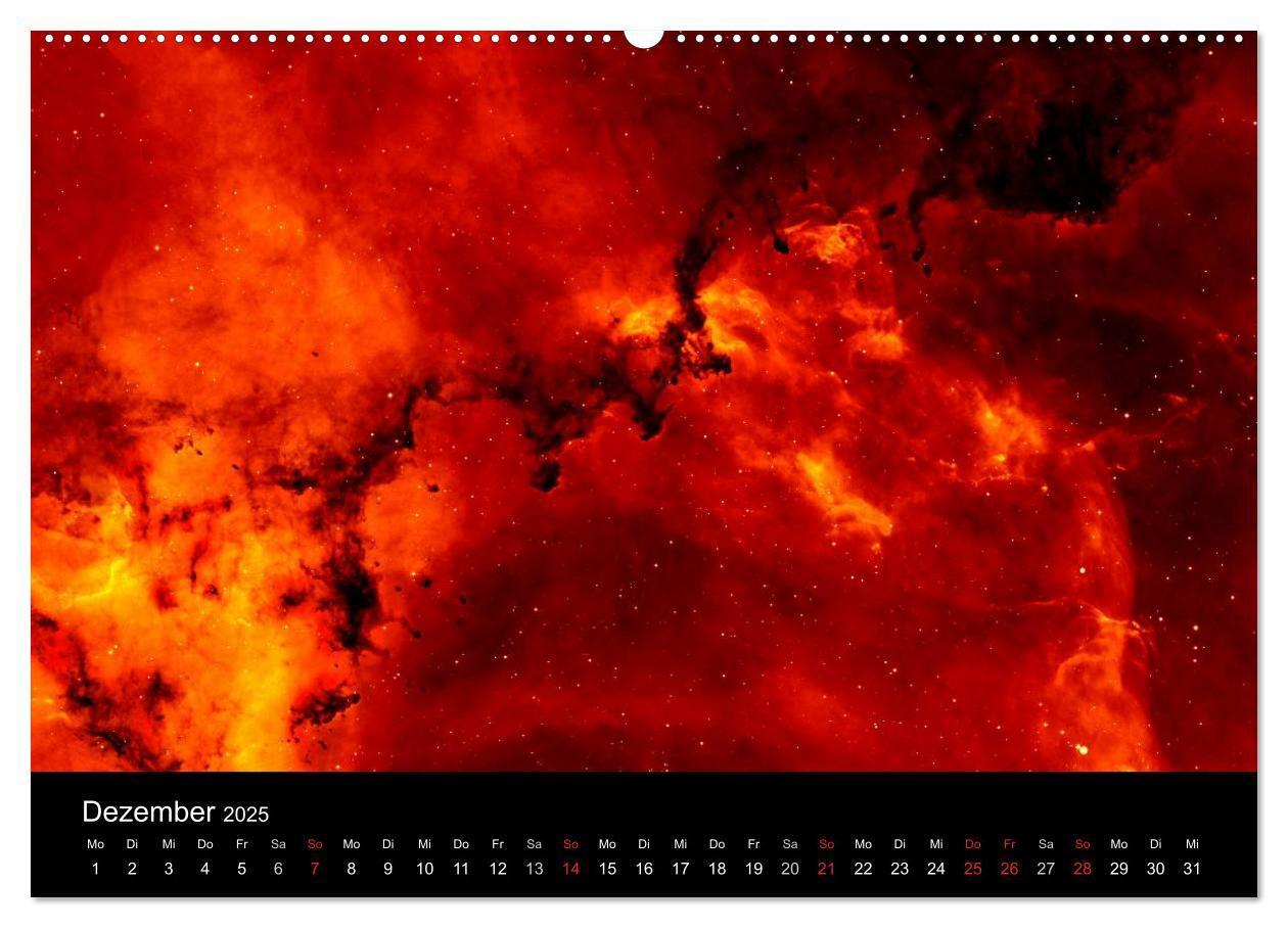 Bild: 9783435485420 | Der Weltraum. Spektakuläre Gasnebel und Galaxien (Wandkalender 2025...