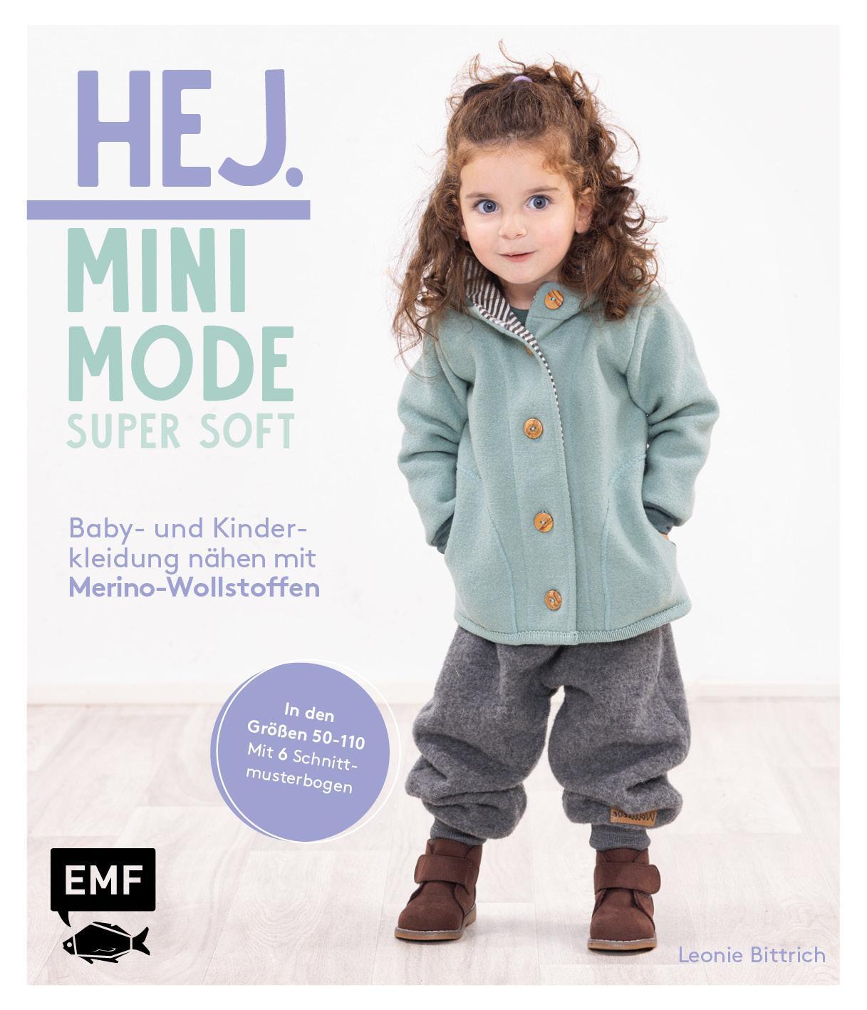Cover: 9783745914856 | Hej Minimode - Super soft: Baby- und Kinderkleidung nähen mit...