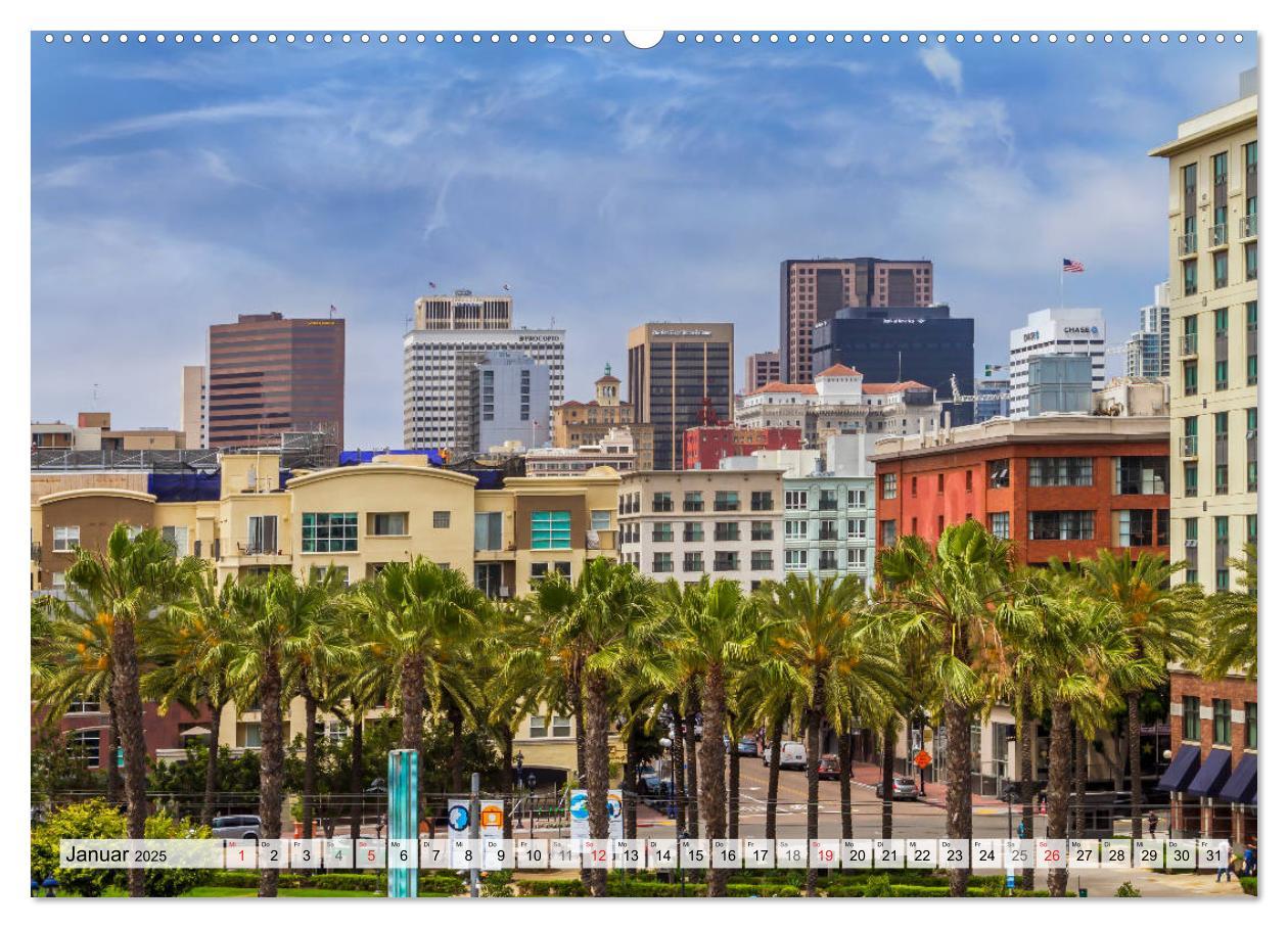 Bild: 9783435214846 | SAN DIEGO Idylle und urbane Impressionen (Wandkalender 2025 DIN A2...