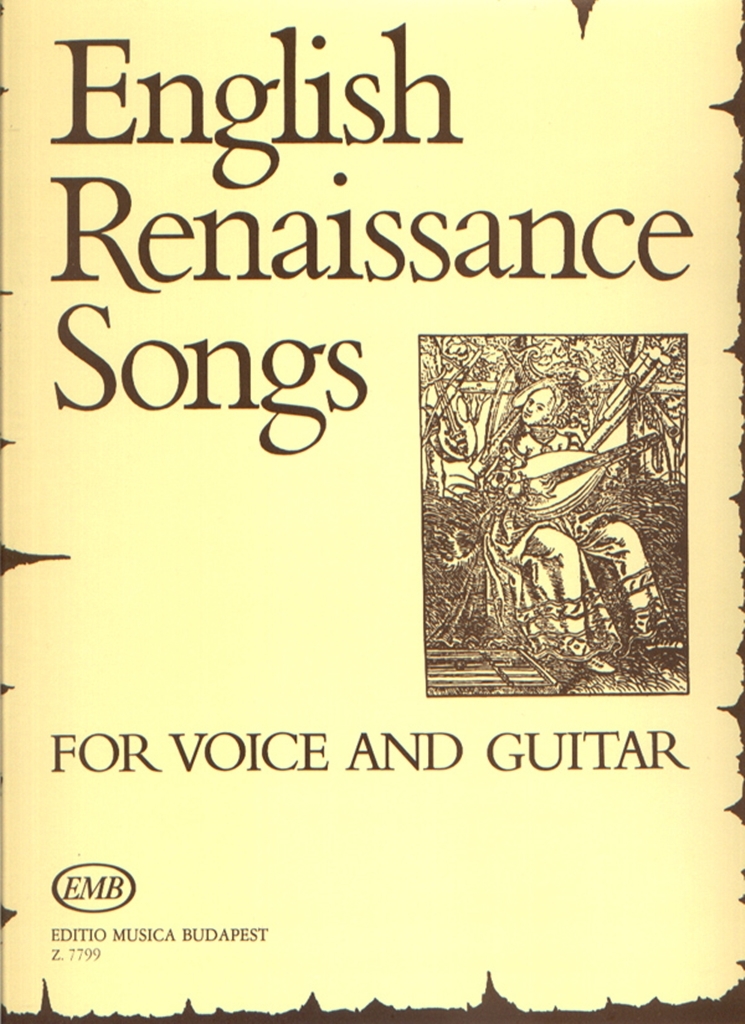 Cover: 9790080077993 | Englische Renaissance-Lieder für Singstimme und Gitarre | Buch | 1976