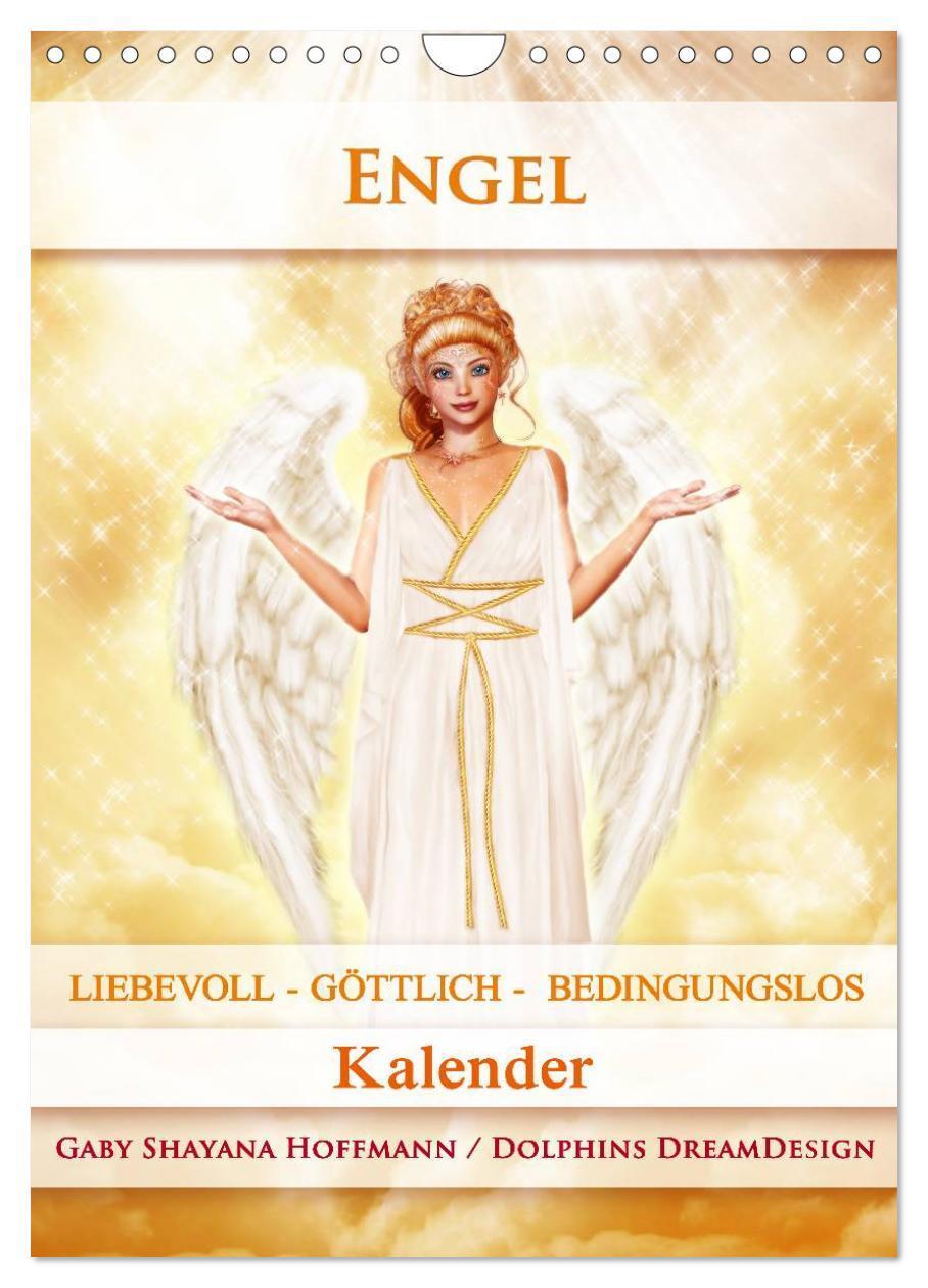Cover: 9783383600180 | Engel - Kalender (Wandkalender 2024 DIN A4 hoch), CALVENDO...