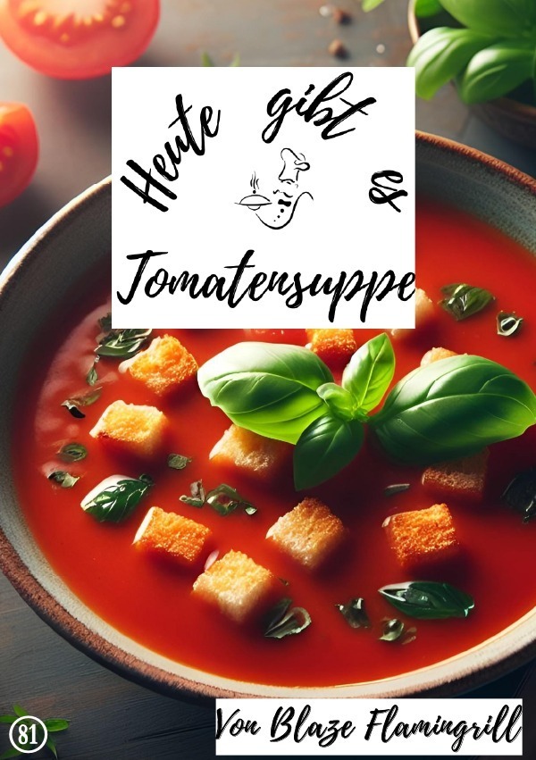 Cover: 9783758421075 | Heute gibt es - Tomatensuppe | 30 tolle Tomatensuppen Rezepte. DE