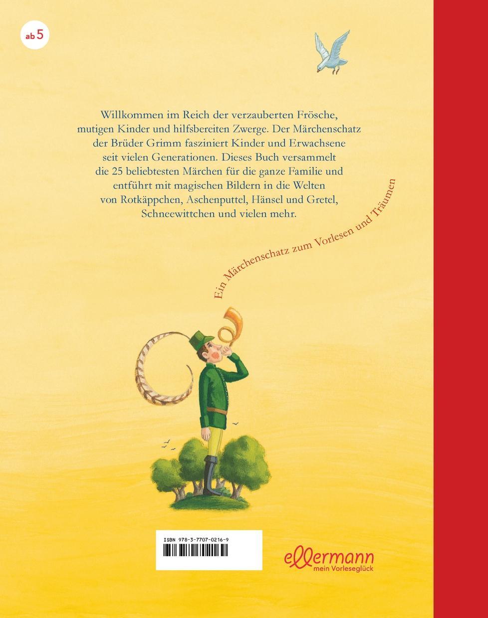 Rückseite: 9783770702169 | Die schönsten Märchen der Brüder Grimm zum Vorlesen | Grimm | Buch
