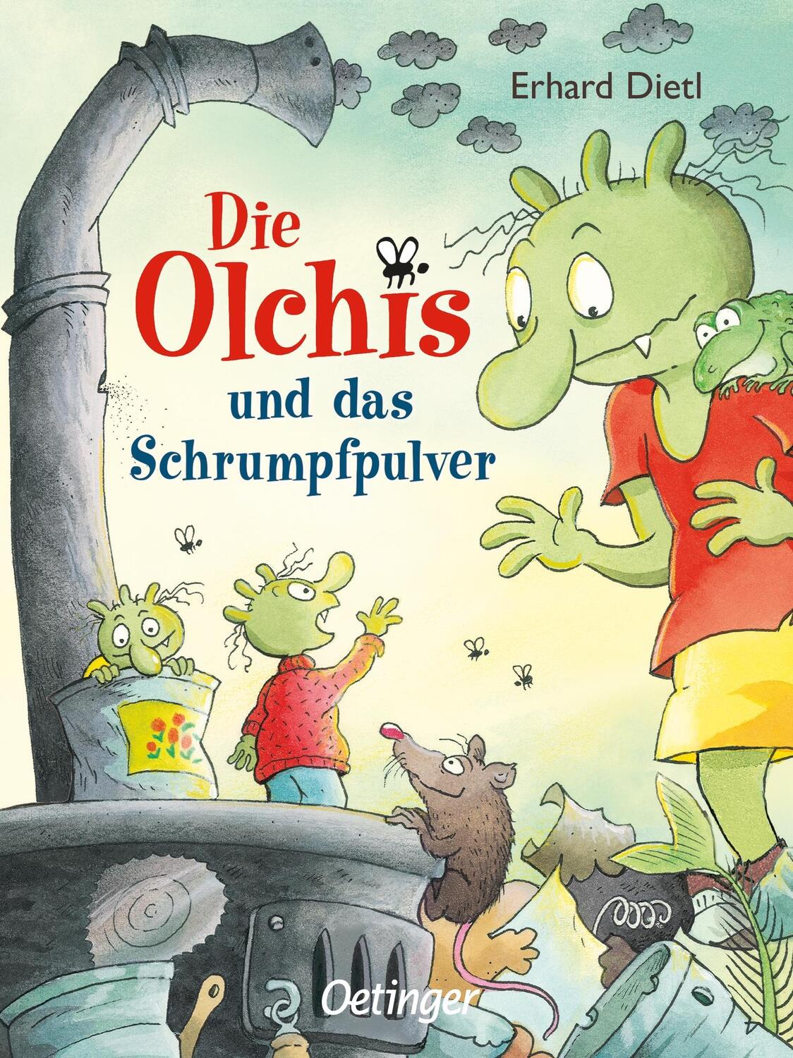 Cover: 9783789108105 | Die Olchis und das Schrumpfpulver | Erhard Dietl | Buch | Olchis