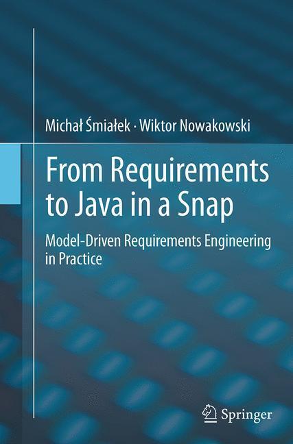 Cover: 9783319357195 | From Requirements to Java in a Snap | Wiktor Nowakowski (u. a.) | Buch