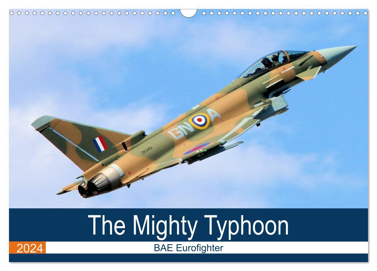 Cover: 9781325886555 | The Mighty Eurofighter Typhoon (Wall Calendar 2024 DIN A3...
