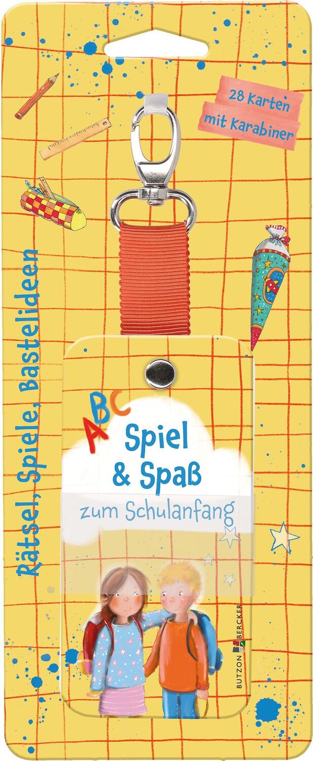 Cover: 9783766628404 | Spiel & Spaß zum Schulanfang | 28 Karten mit Karabiner | Vera Lörks