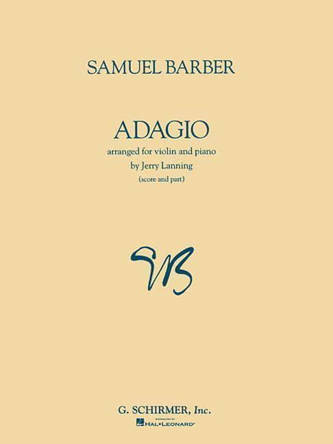 Cover: 73999826036 | Adagio for Violin and Piano | Violin and Piano | Jerry Lanning | Buch