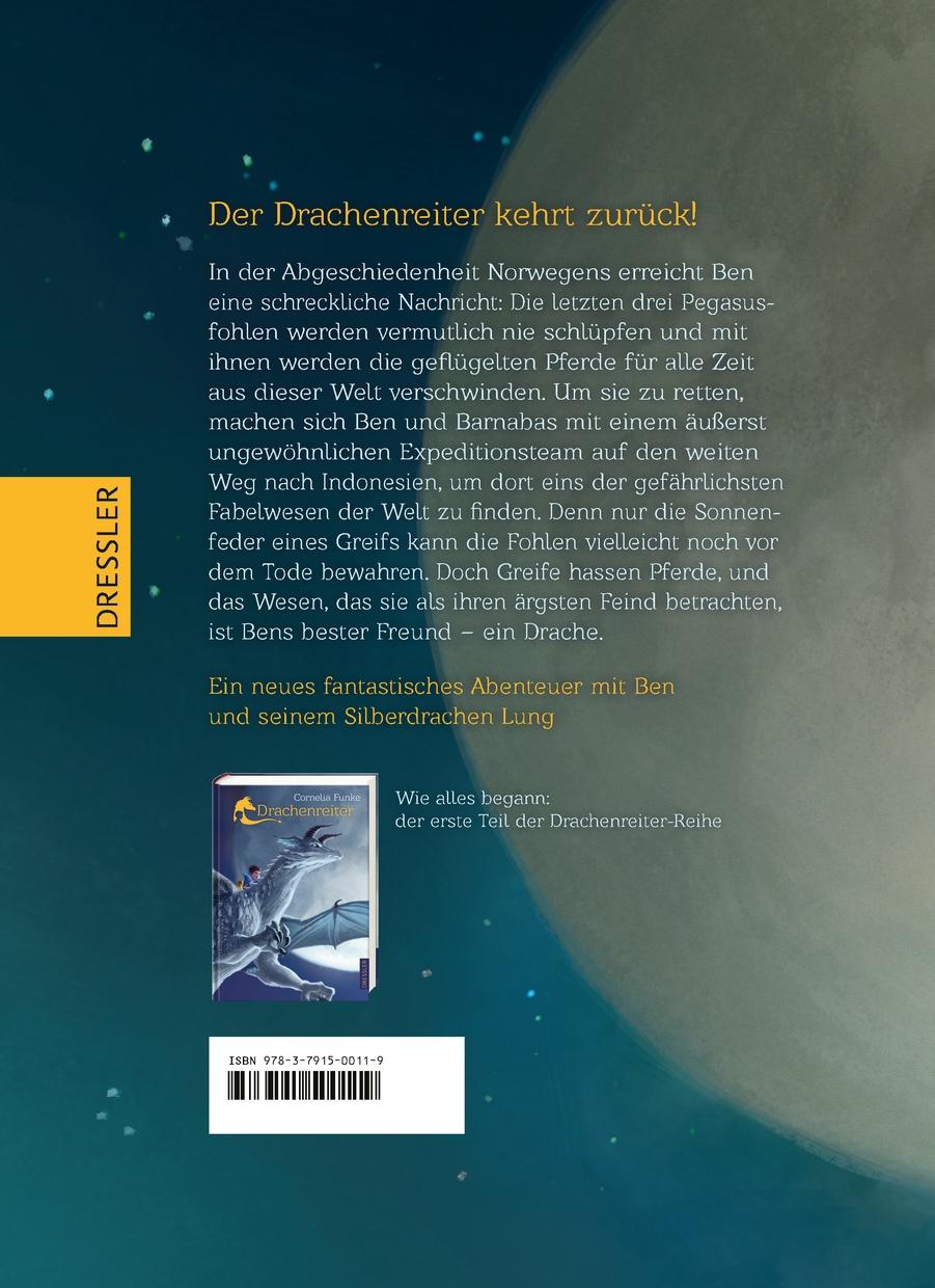 Rückseite: 9783791500119 | Drachenreiter 2. Die Feder eines Greifs | Cornelia Funke | Buch | 2016