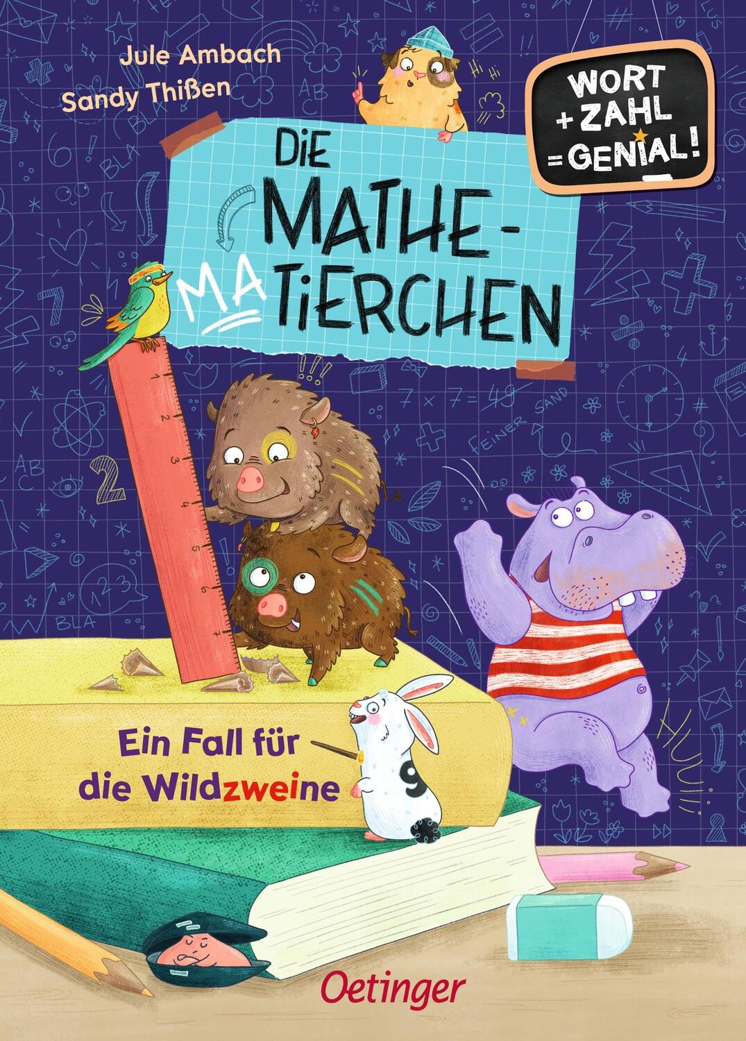 Cover: 9783751203012 | Die Mathematierchen. Ein Fall für die Wildzweine | Jule Ambach | Buch