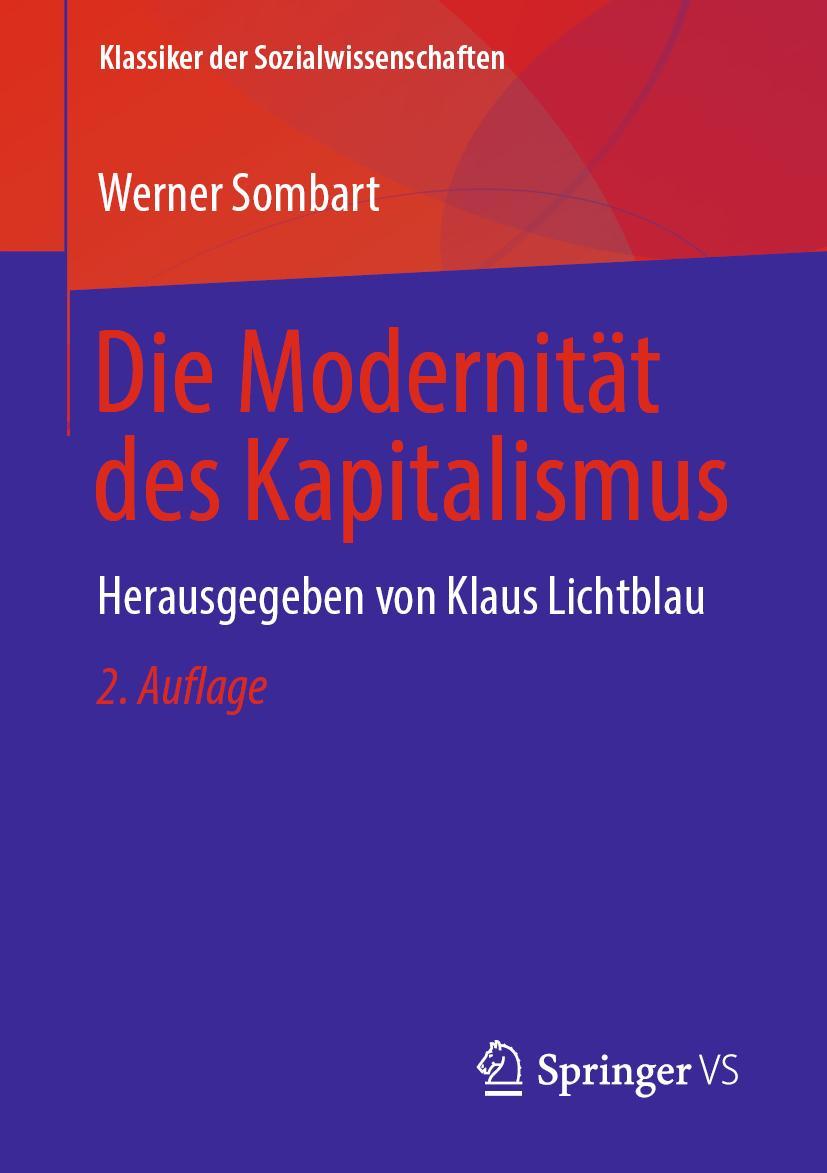 Cover: 9783658254032 | Die Modernität des Kapitalismus | Herausgegeben von Klaus Lichtblau