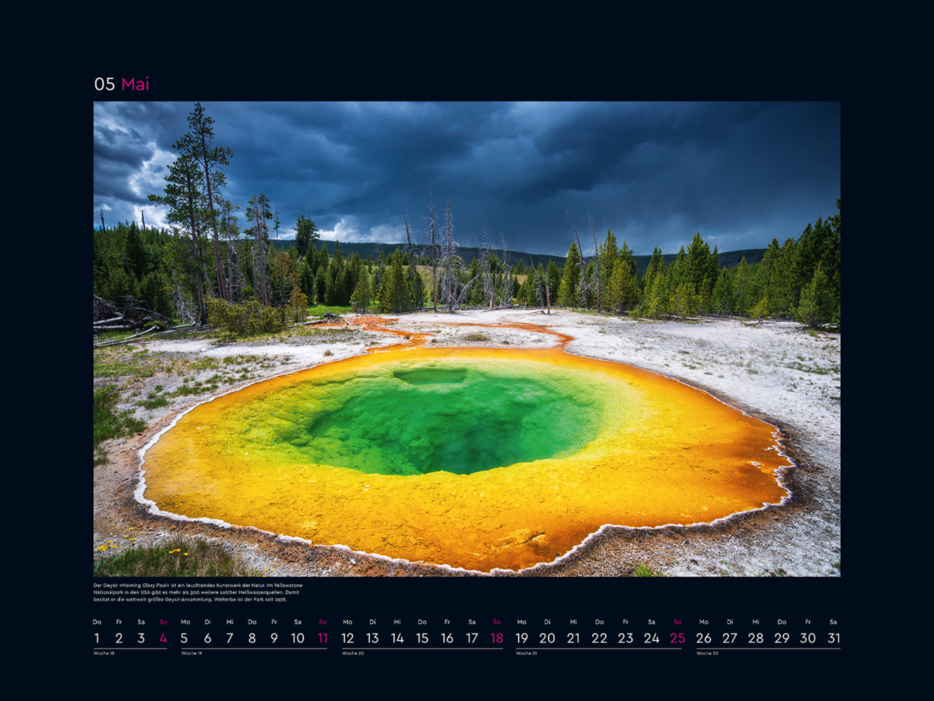 Bild: 9783965913509 | Das Naturerbe der Welt - KUNTH Wandkalender 2025 | Kalender | 14 S.