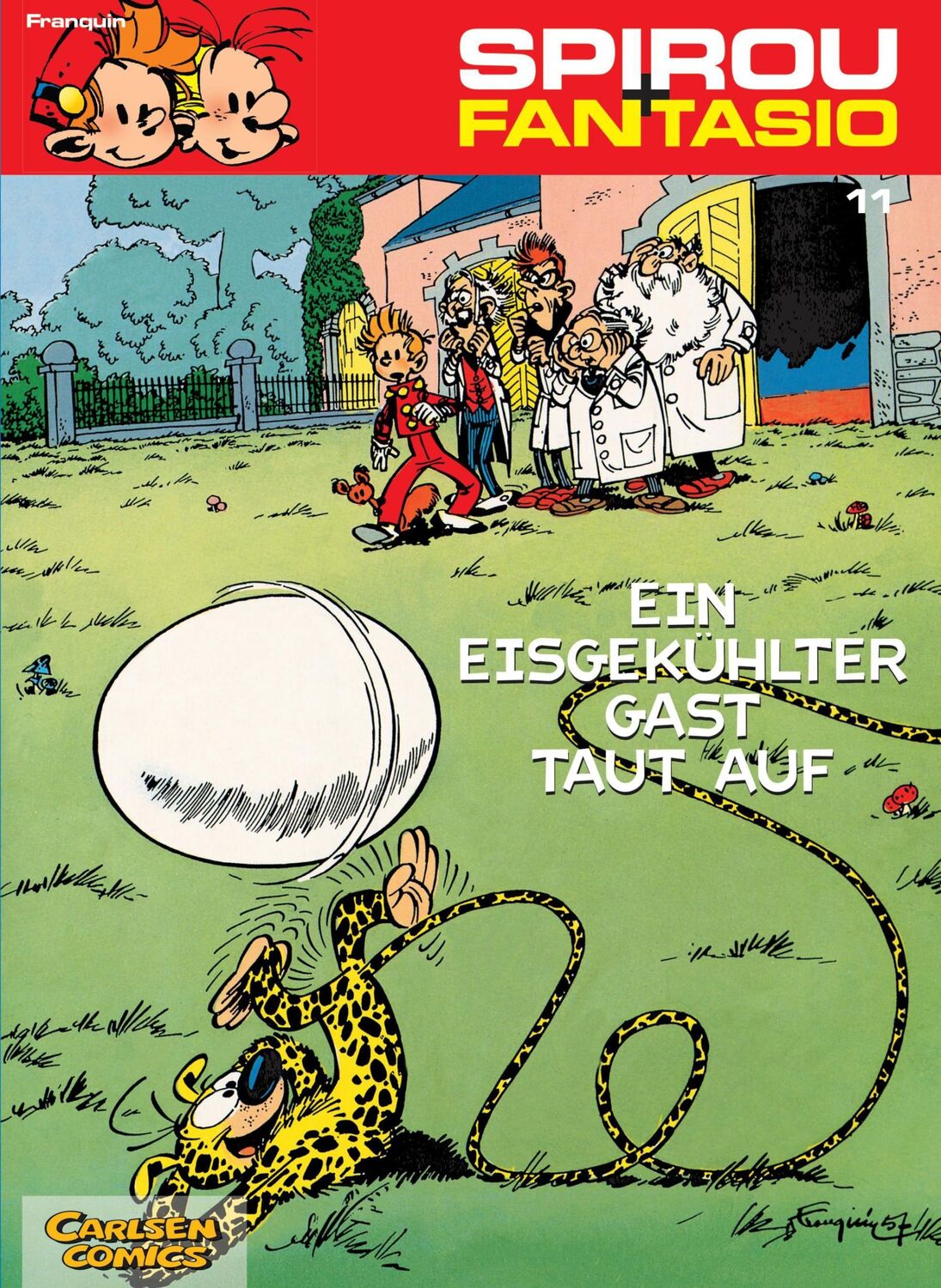 Cover: 9783551772114 | Spirou und Fantasio 11. Ein eisgekühlter Gast taut auf | (Neuedition)