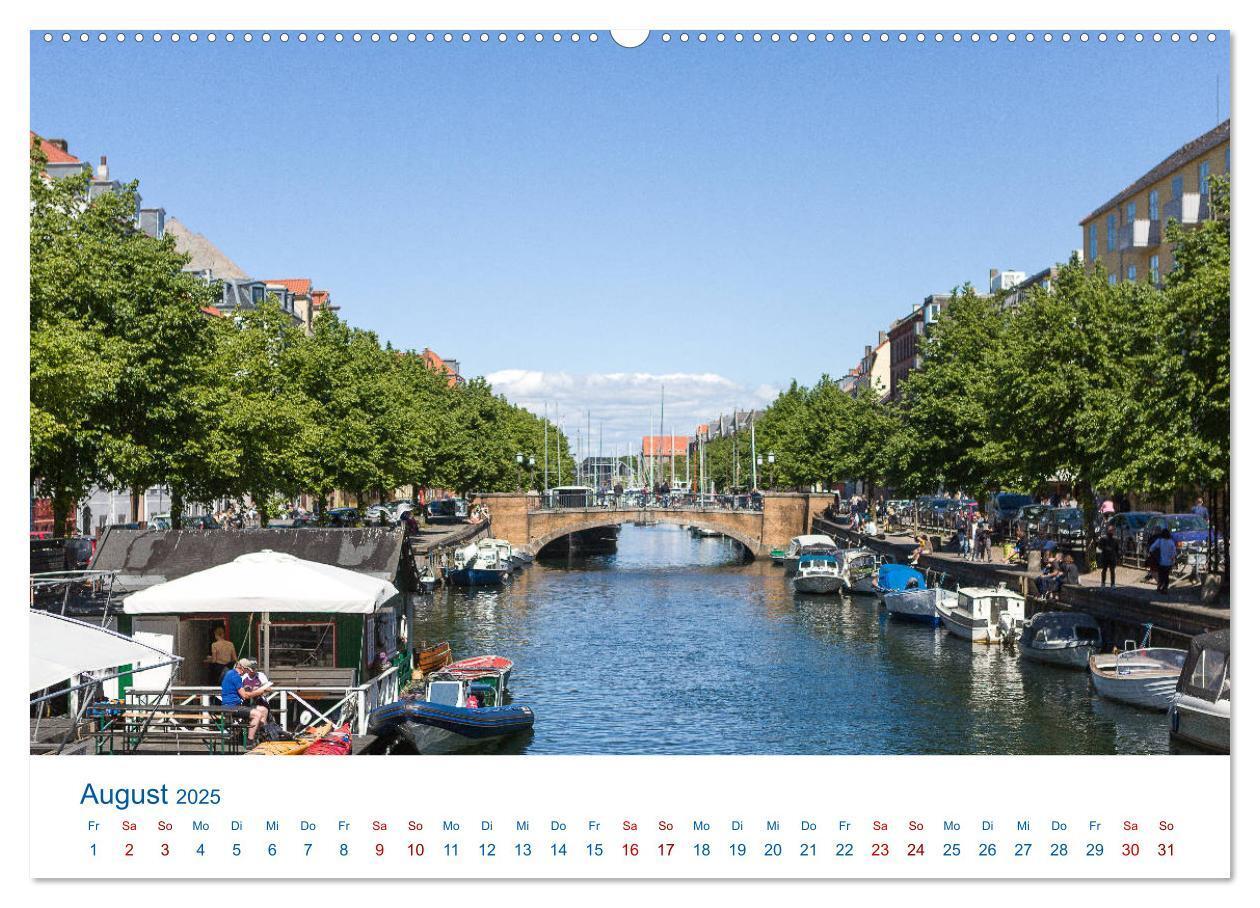 Bild: 9783435450558 | Schönes Kopenhagen (Wandkalender 2025 DIN A2 quer), CALVENDO...