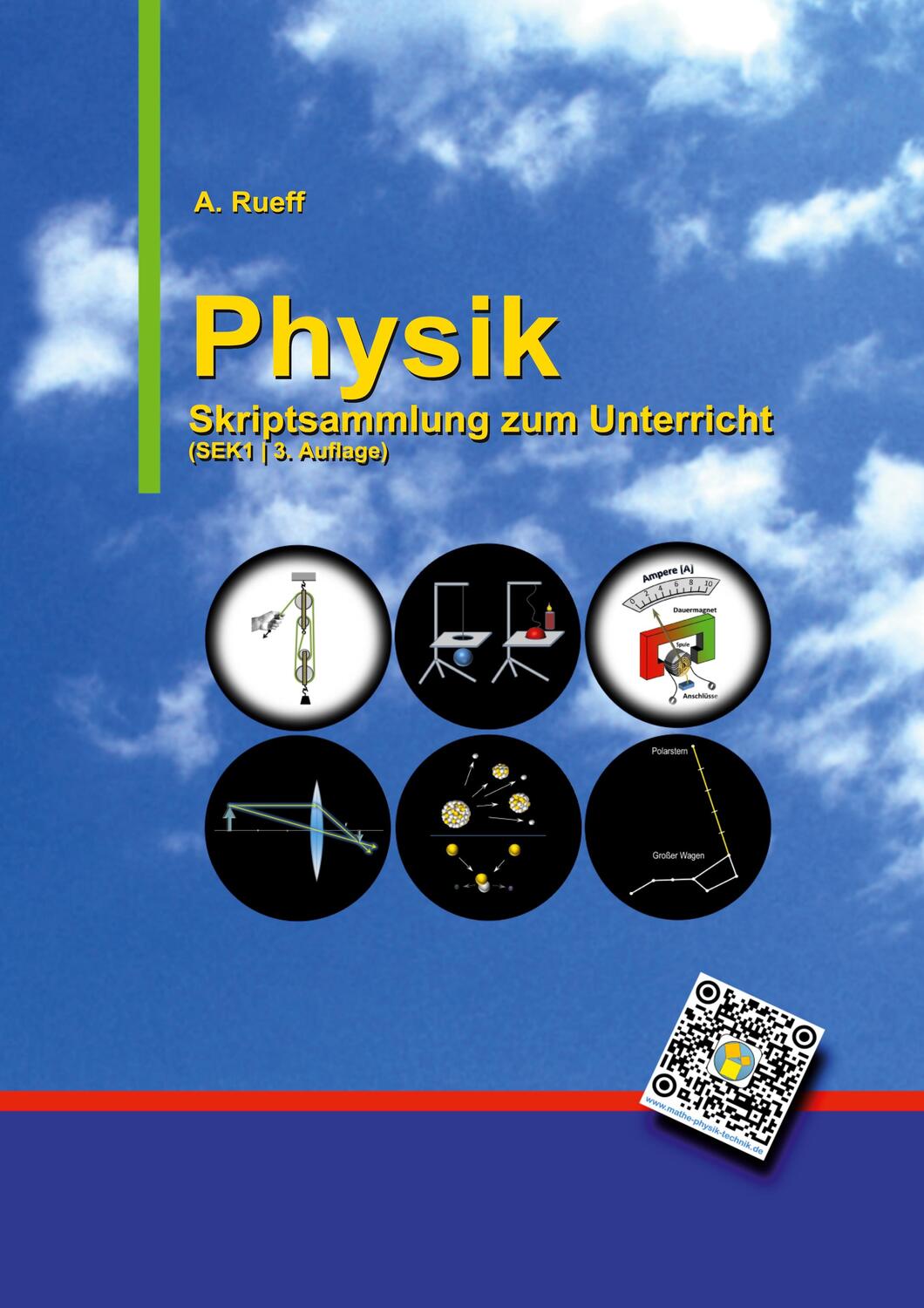 Cover: 9783746024806 | Physik | Skriptsammlung zum Unterricht | Andreas Rueff | Taschenbuch