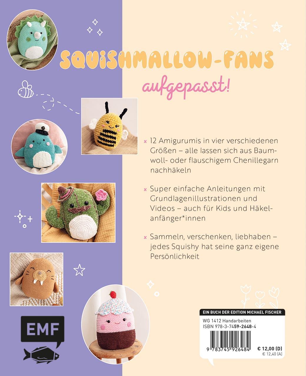 Rückseite: 9783745926484 | Happy Squishies häkeln - Niedliche Plüschtiere für Squishmallow-Fans