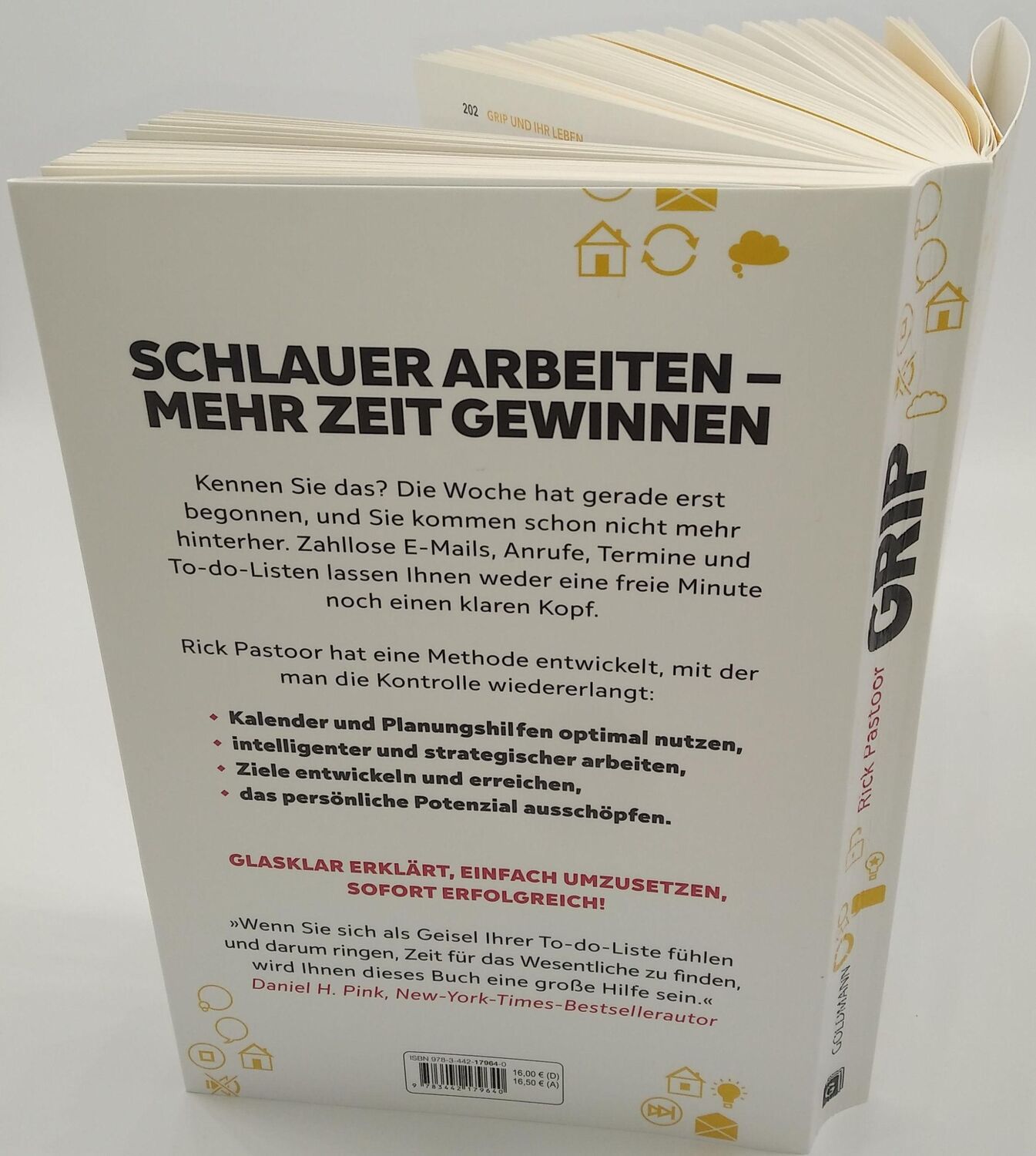 Bild: 9783442179640 | GRIP - Die Methode, um alles im Griff zu haben | Rick Pastoor | Buch