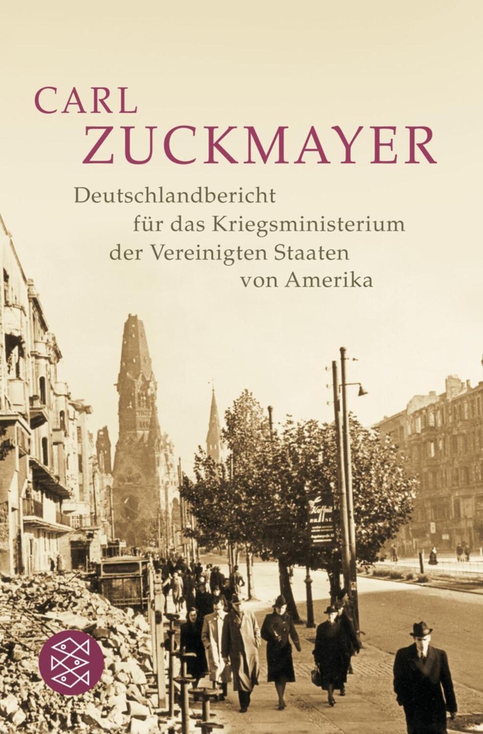 Cover: 9783596170753 | Deutschlandbericht für das Kriegsministerium der Vereinigten...