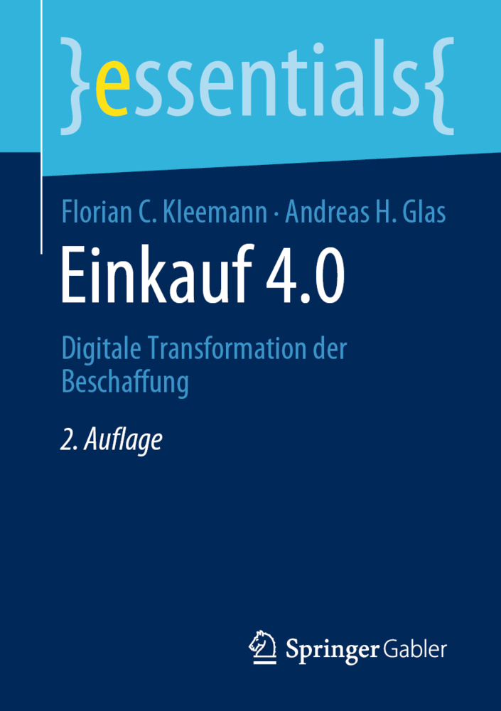 Cover: 9783658307899 | Einkauf 4.0 | Digitale Transformation der Beschaffung | Taschenbuch